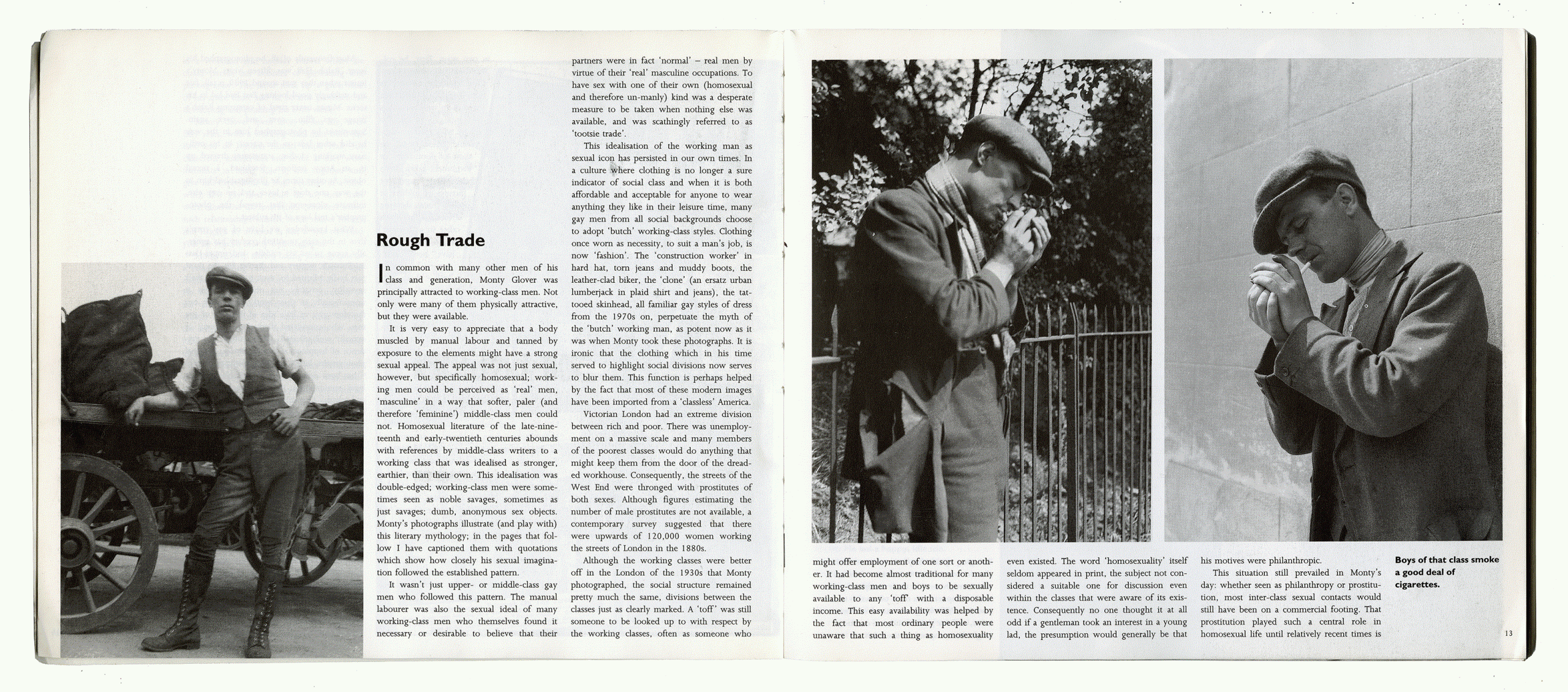 A CLASS APART: THE PRIVATE PICTURES OF MONTAGUE GLOVER. James Gardiner. Serpent’s tail. London 1992.