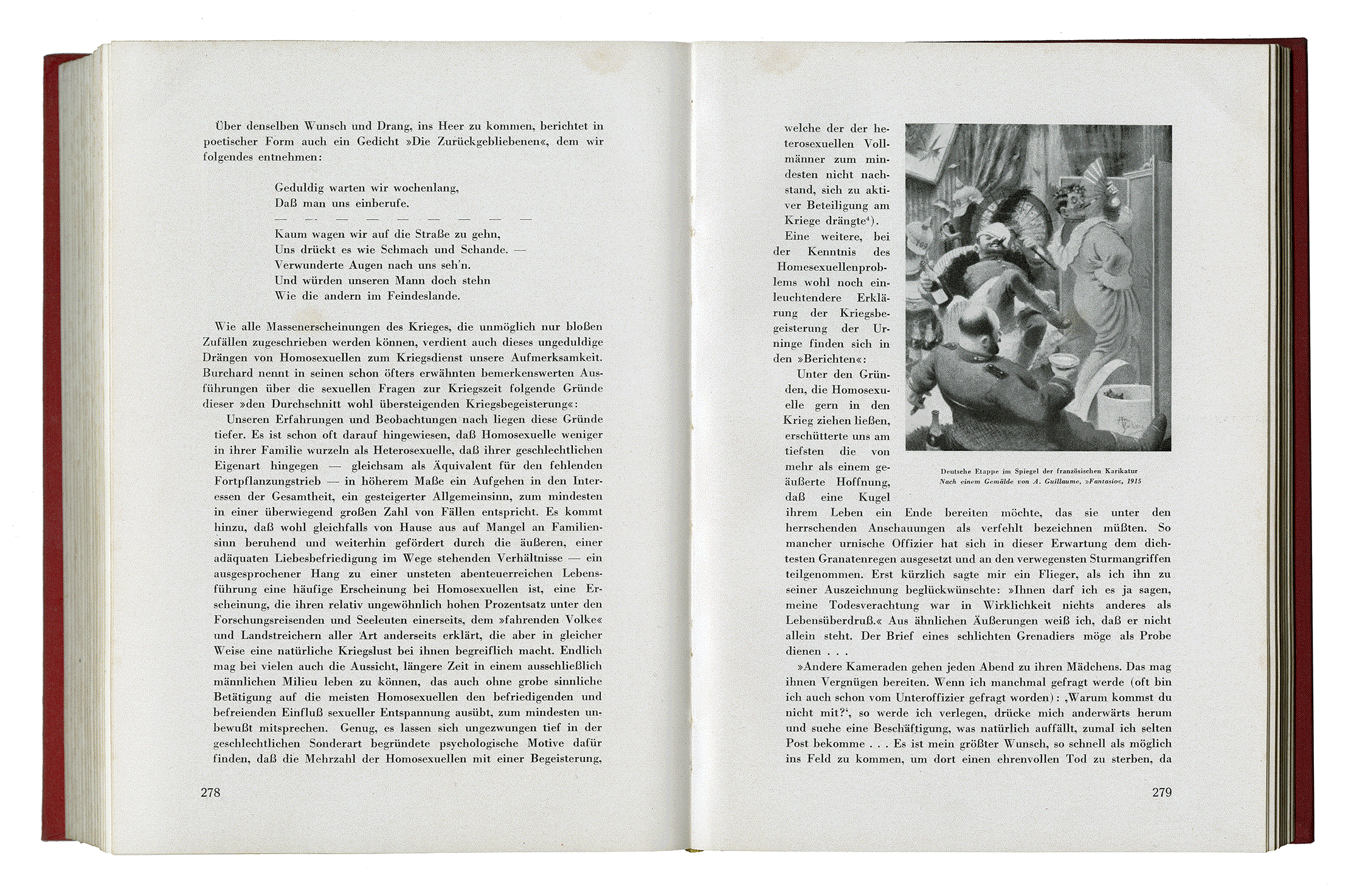 SITTENGESCHICHTE DES WELTKRIEGES I. Dr. Magnus Hirschfeld. Verlag für Sexualwissenschaft Schneider & Co. Leipzig / Wien 1930.