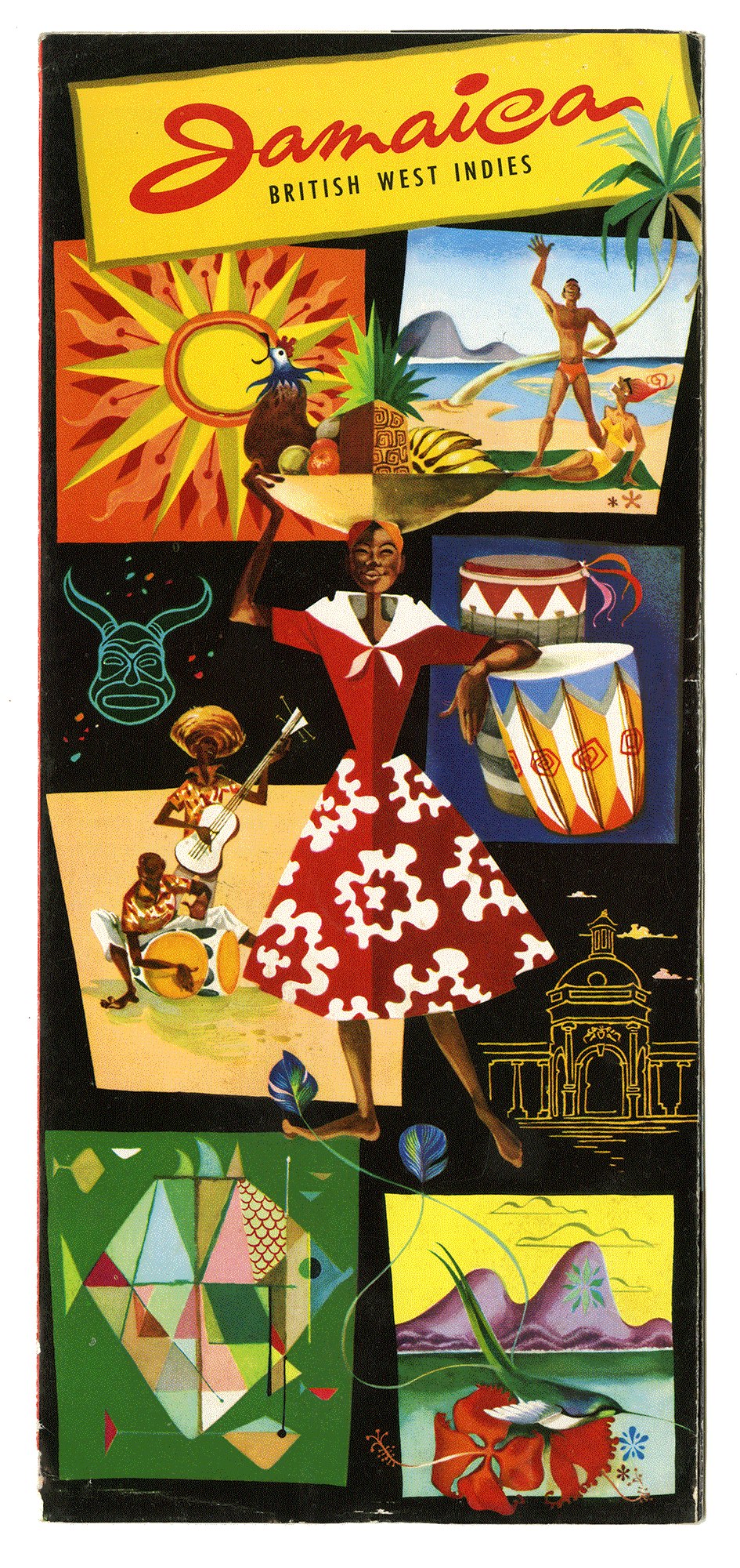 JAMAICA: BRITISH WEST INDIES. Jamaica Tourist Board. Kingston 1962.