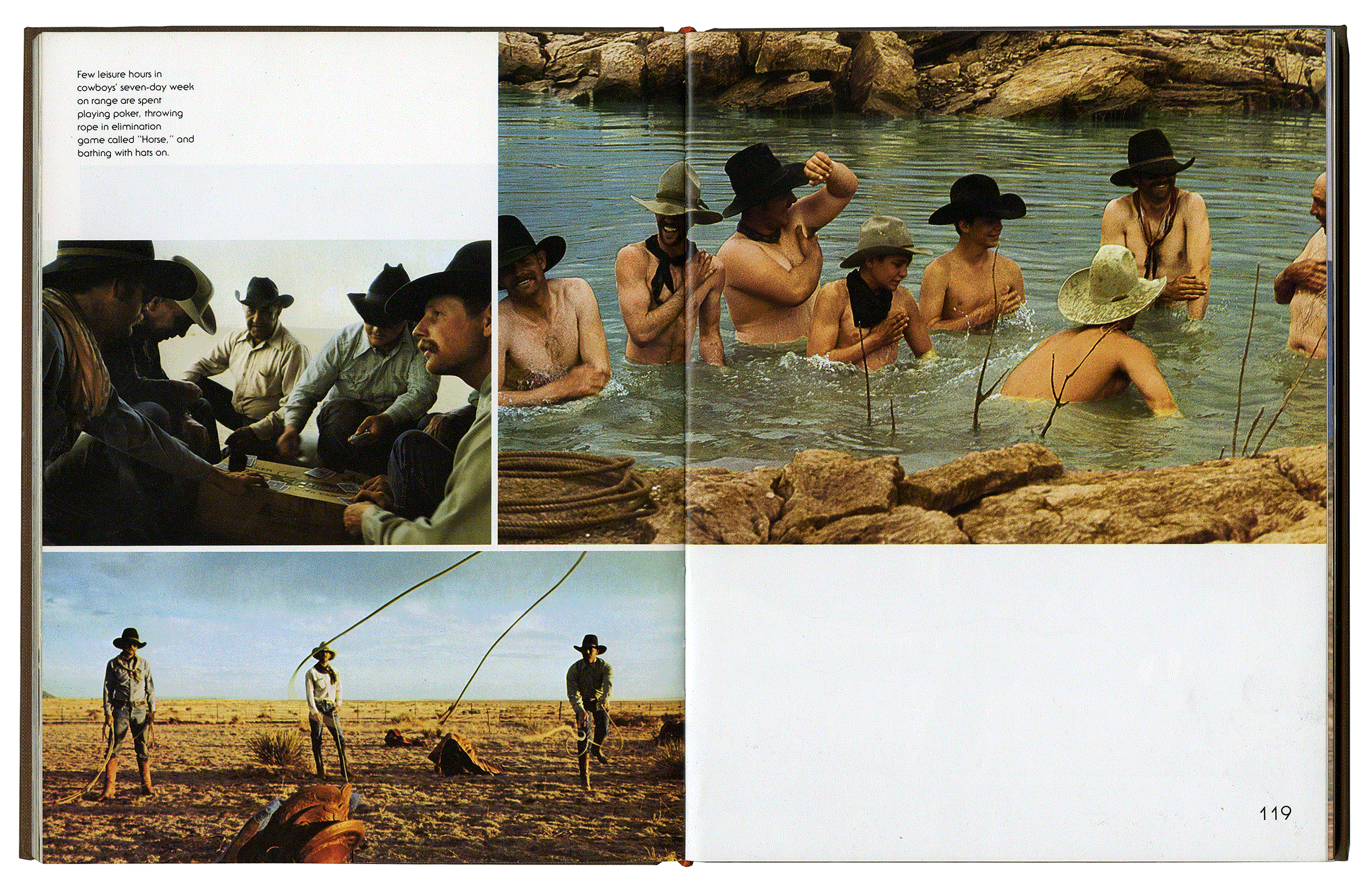 THE COWBOY. Bank Langmore, Ron Tyler. Ridge Press Book, William Morrow and Company Inc. New York 1975.