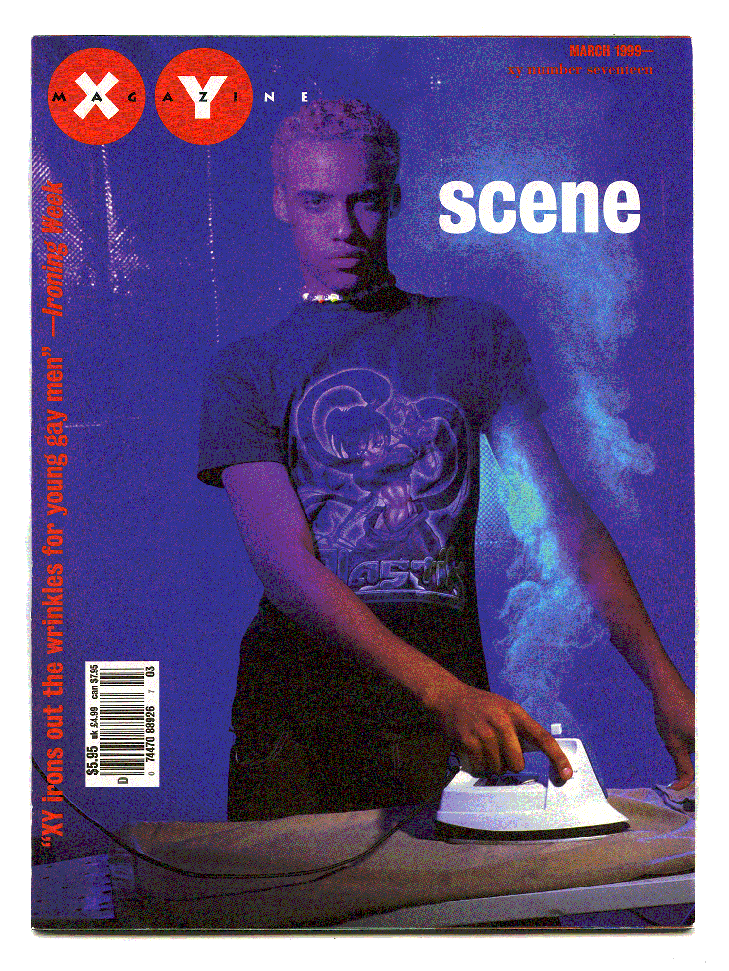 XY MAGAZINE #31 SCENE. Peter Ian Cummings. San Francisco 1999.