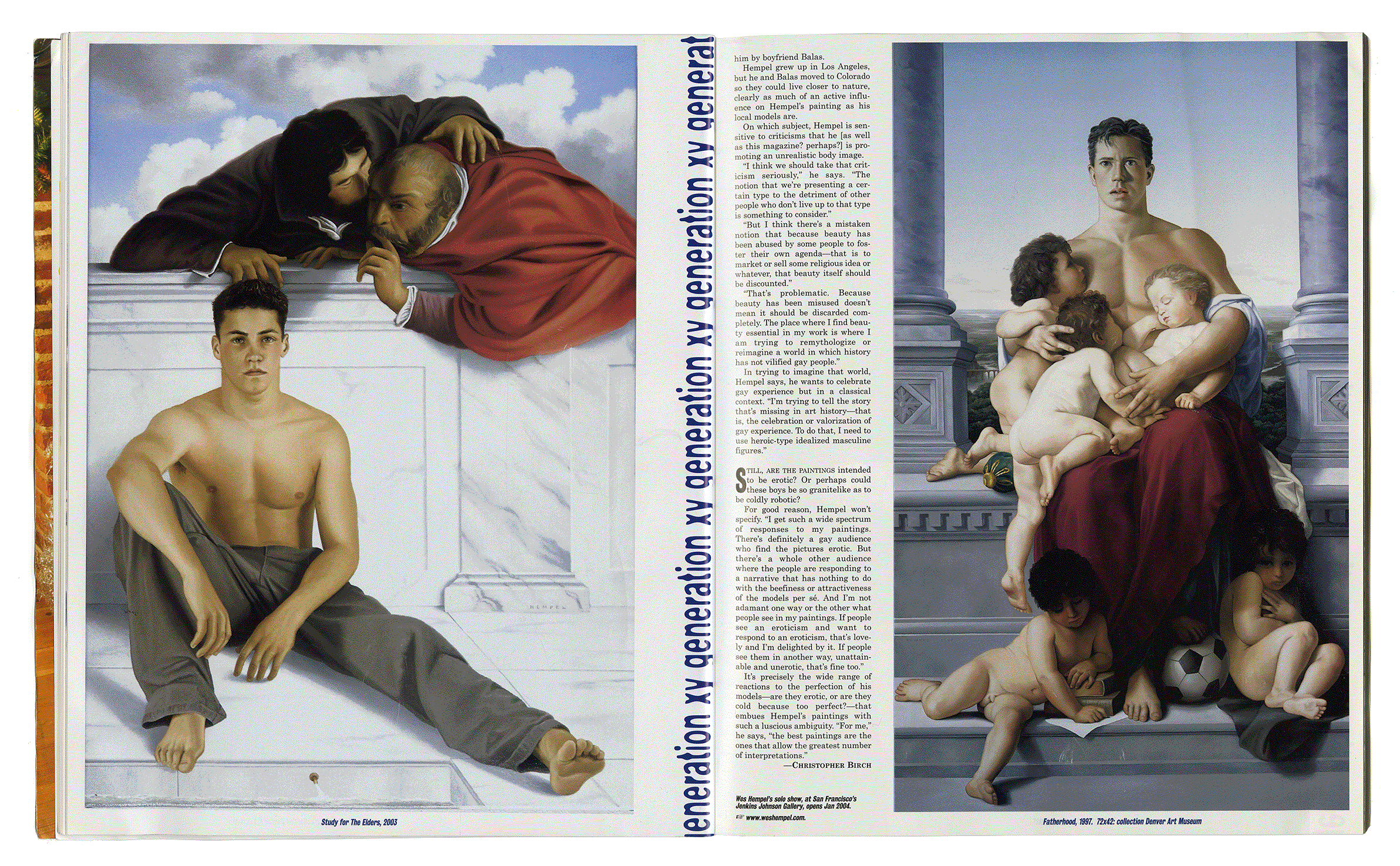 XY MAGAZINE #41 PSYCO. Peter Ian Cummings. San Diego 2003.