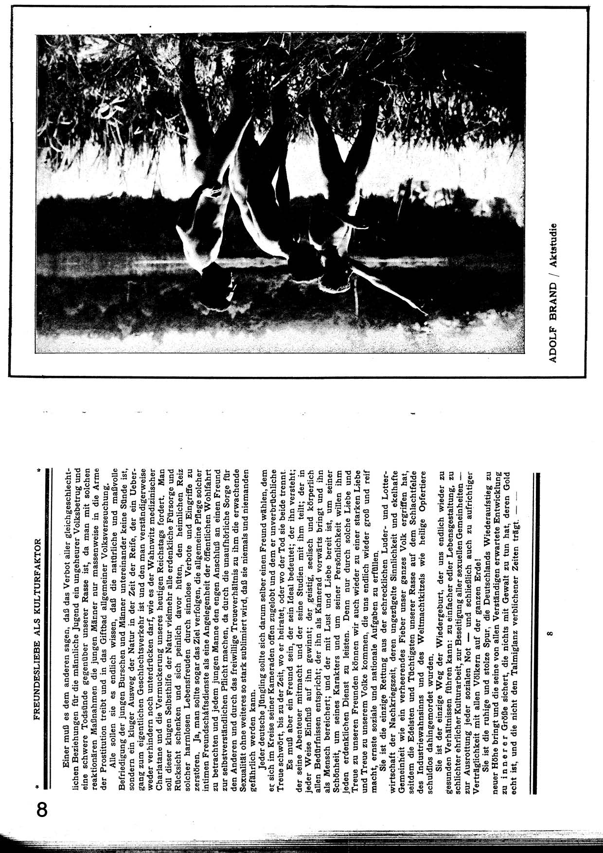 Der Eigene #1/13 Juli 1930. Der Eigene: Ein Blatt für Männliche Kultur. Das Beste aus der ersten Homosexuellenzeitschrift der Welt. Joachim S. Hohmann. Foerster Verlag Frankfurt / Berlin 1981.