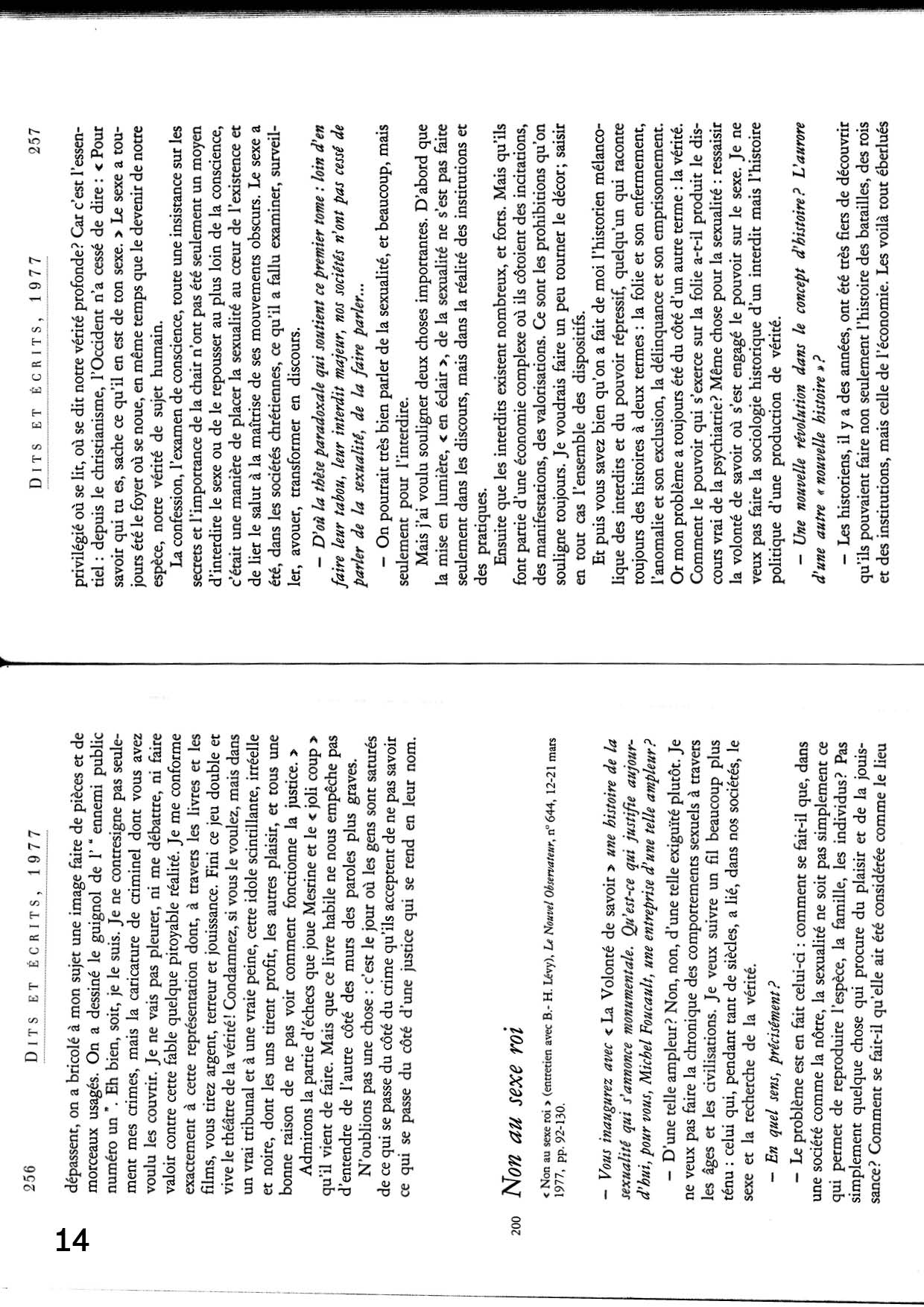 Dits et écrits II, 1976-1988. Foucault, Michel. Paris: Gallimard, 2001.
