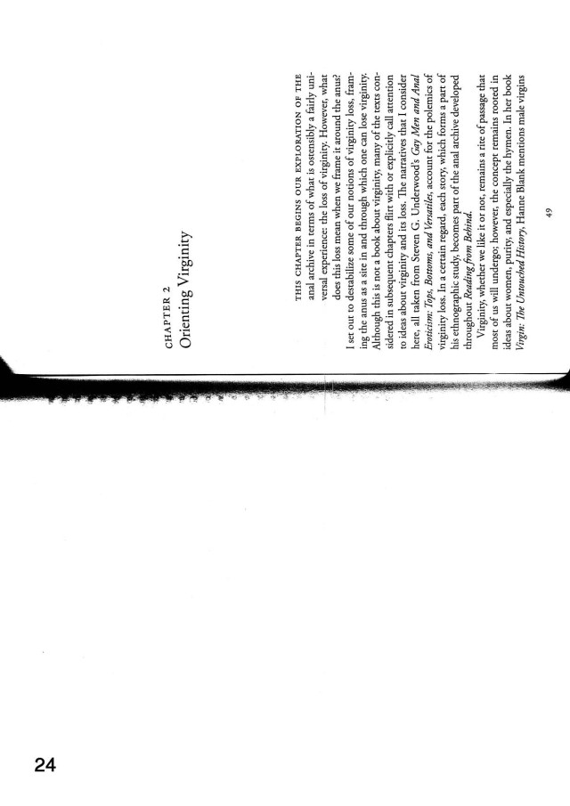 Reading from Behind: A Cultural Analysis of the Anus. Allan, Jonathan A. London: Zed Books, 2016.