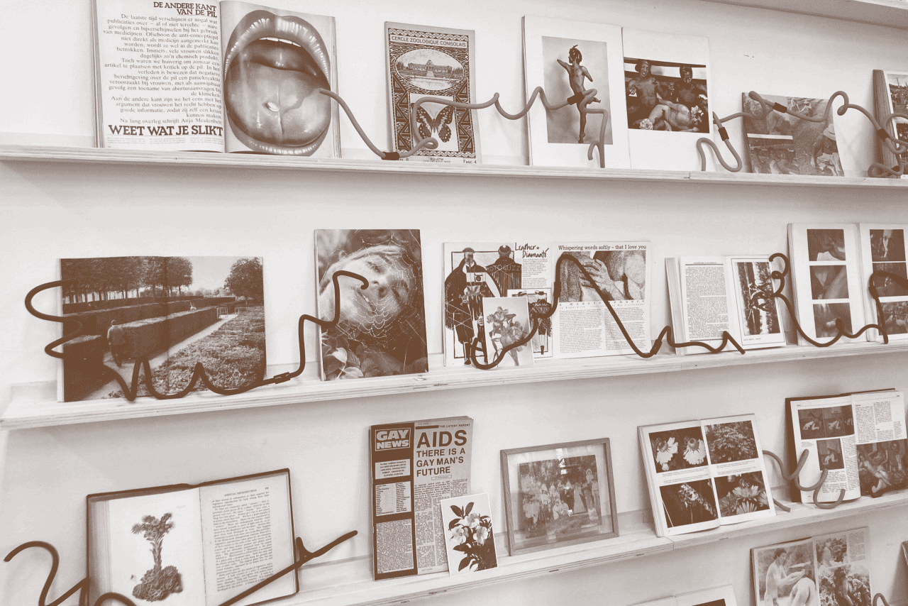 Amator Archives: On Queer Reproduction. Rijks Open Studios 2022, Amsterdam. Photo: Werker